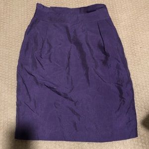 Antonio melani purple pencil skirt